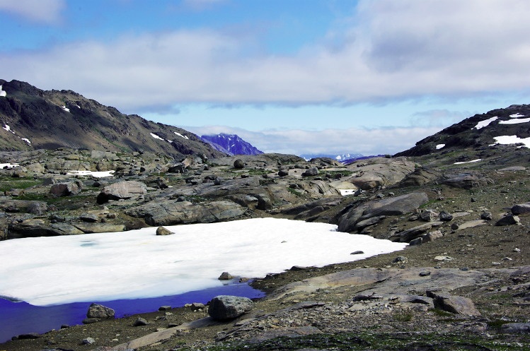 Sermilikvejen, Ice Scrapped Rock