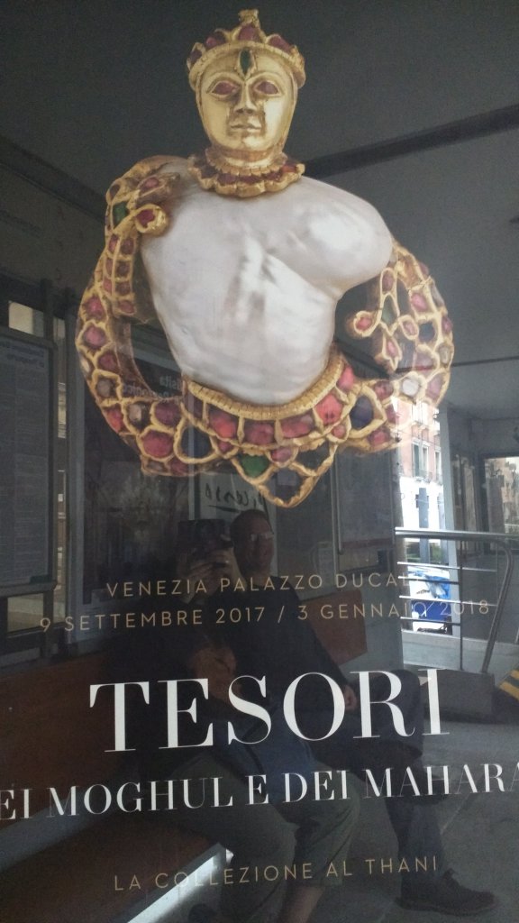 Sign for special exhibit at the Doge's Palace