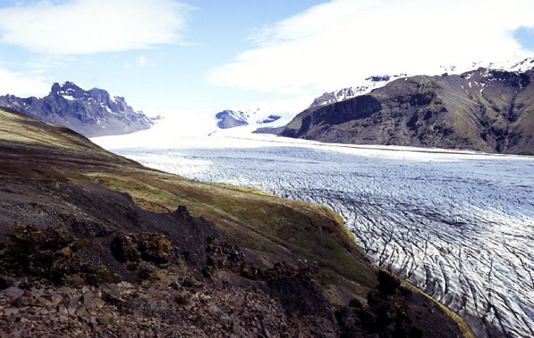 Skaftafellsjökull from Skaftafellsheidi