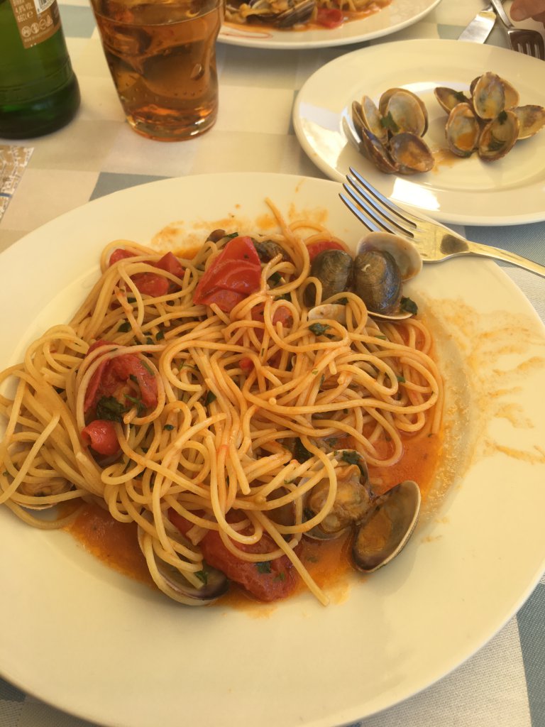 Spaghetti and Clams Fiumicino