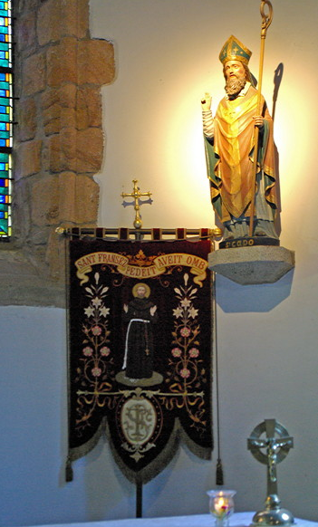 St Cado's Chapel, banner