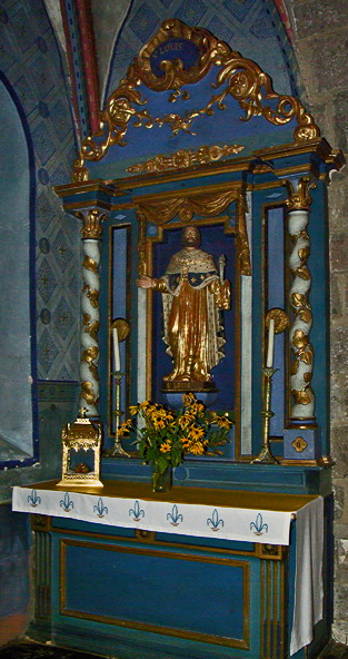 St-Cernin, Église St-Saturnin - side altar