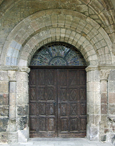 St-Cernin, Église St-Saturnin - south door