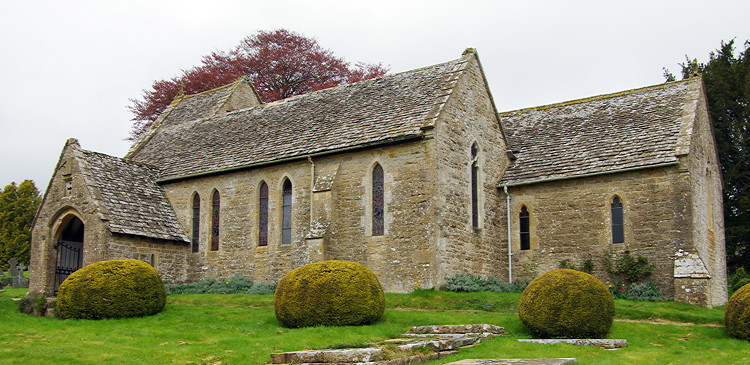 St Peter's Church, Duntisbourne Abbots, Gloucestershire