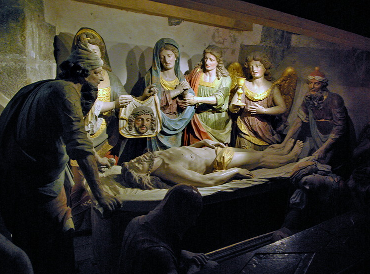 St Thégonnec ossuary - entombment