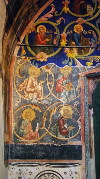 Suzdal Kremlin, Cathedral of the Nativity of the Mother of God - frescoes