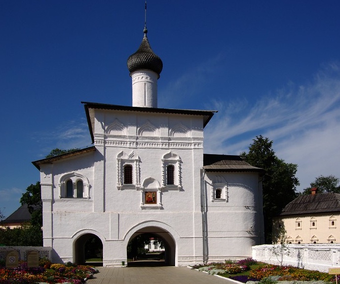 Suzdal, St Euthymius Monastery of Our Saviour - Gate Church of the Annunciation