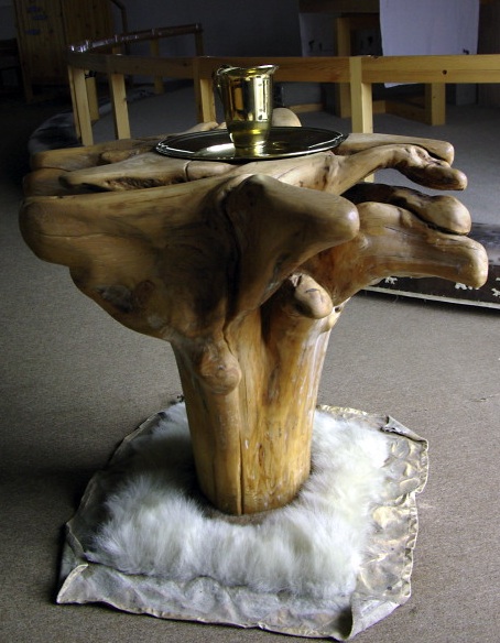 Tasiilaq, Church Font