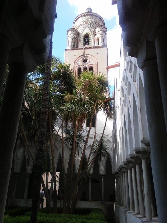 the cloister of the Amalfi Cathedral