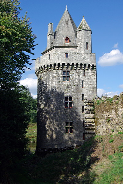 The Fortress of Largoët, tower