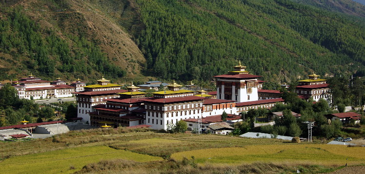 Trashi Chhoe Dzong, Thimphu, Bhutan