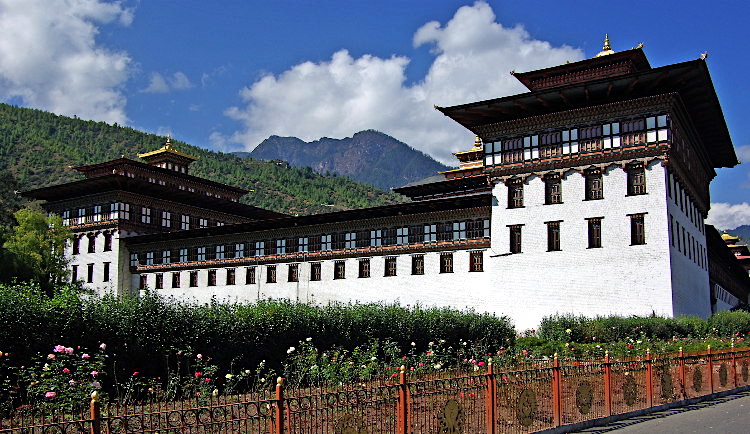 Trashi Chhoe Dzong, Thimphu, Bhutan