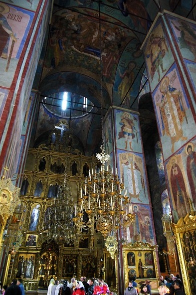 Trinity St Sergius Monastery, Assumption Cathedral interior