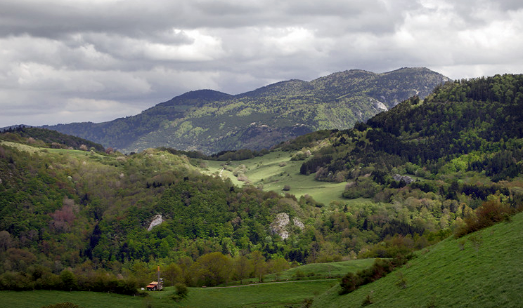 View from Col de Montségur