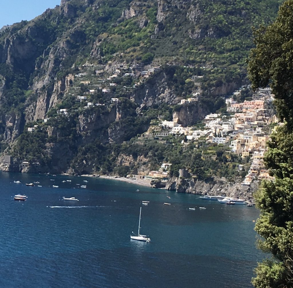 View from Gilda House Positano