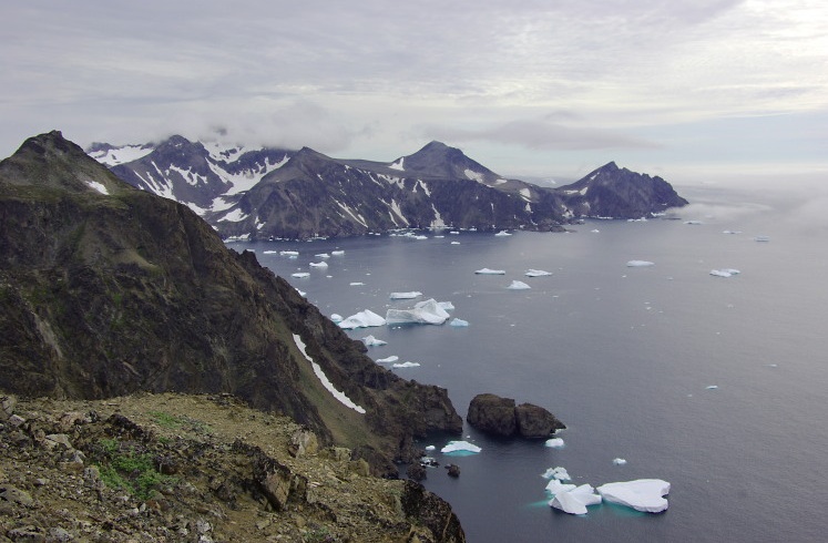 View From Kap Dan, Down The Coast