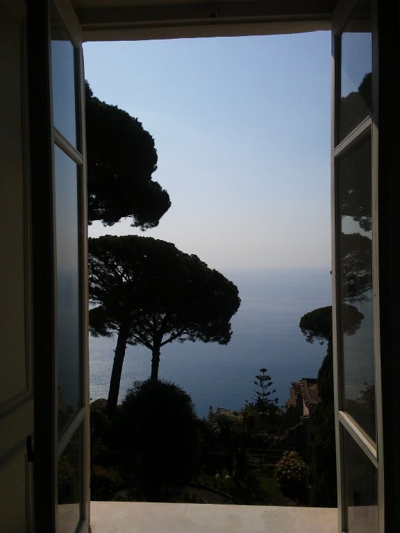 view from Villa Rufolo in Ravello