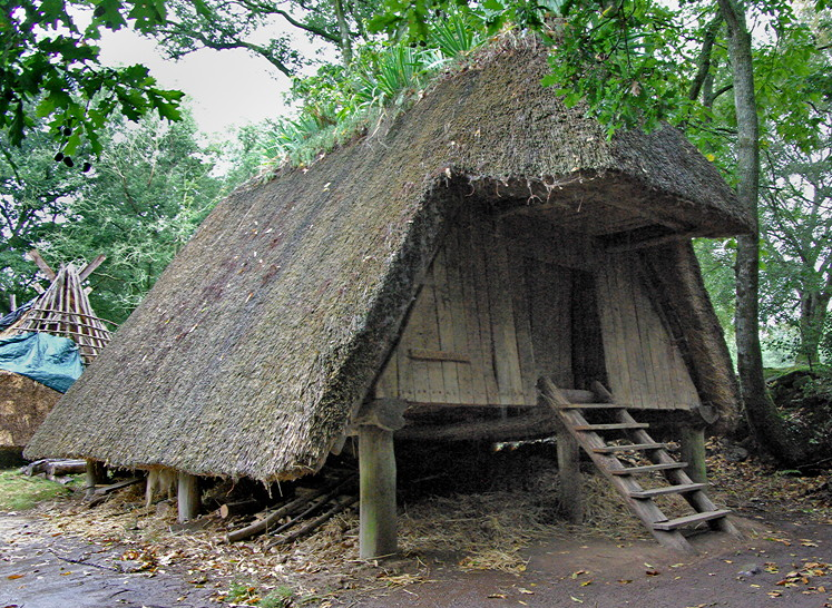 Village de l'An Mil, grain store