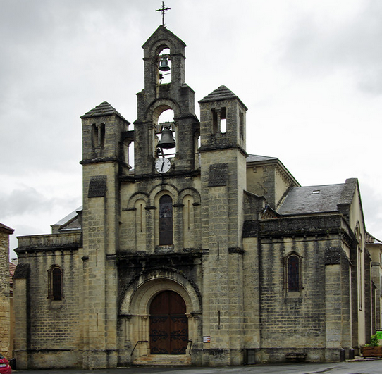 Villefranche-du-Périgord, church