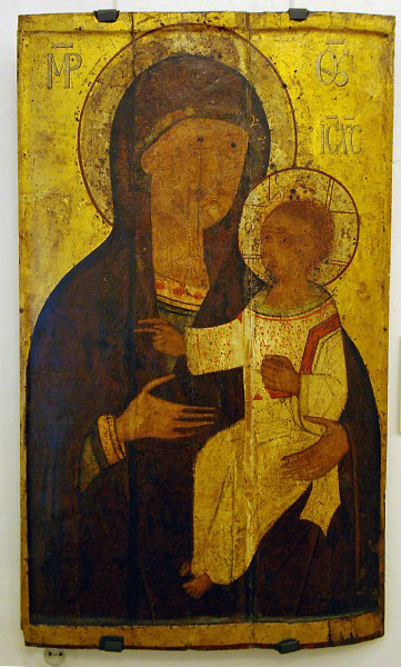 Yaroslavl Art Museum, C13th Icon of Our Lady