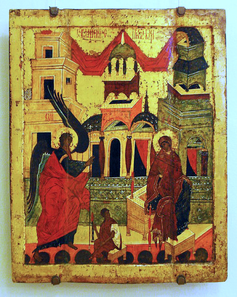 Yaroslavl Art Museum C16th Icon of the Annunciation