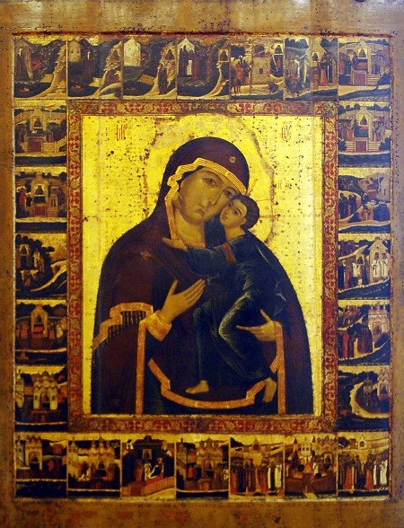 Yaroslavl Art Museum, C17th Icon of Our Lady of Tolga