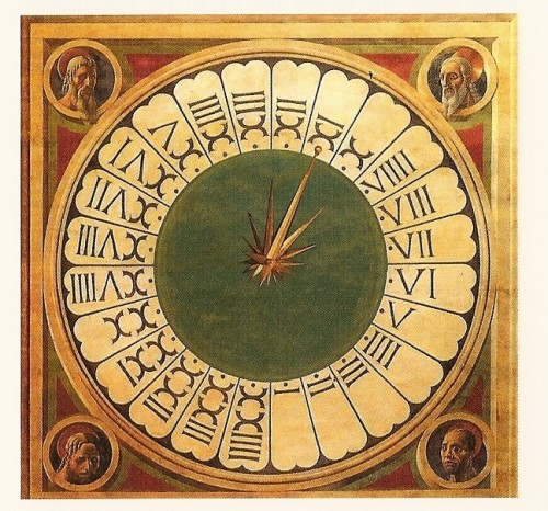 Italian Time Clock in the Duomo