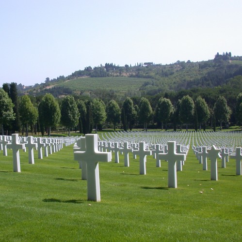 American Cemetery in the Tuscan Hills