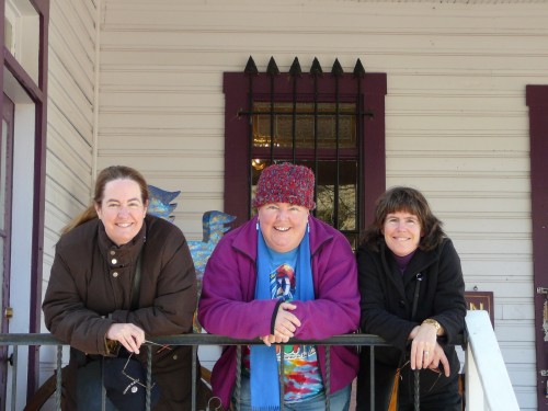 Ellen and her Sisters in February 2008