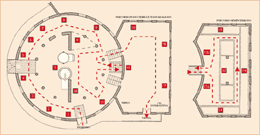 Floor Plan of the Museo del Parmigiano Reggiano