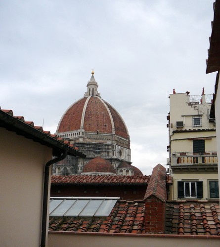 Views from the top floor of La Biblioteca delle Oblate