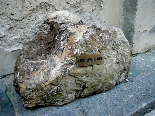 Modern version of Dante's stone