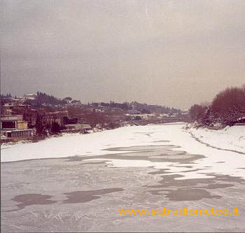  The Arno frozen - January 10, 1985