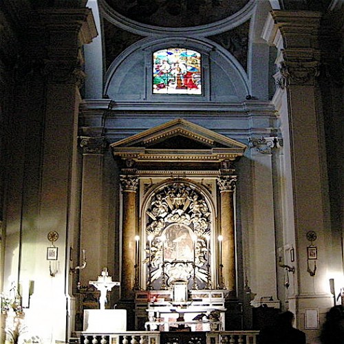 Altar of the church of Santa Maria de'Ricci