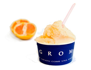 Grom changes its gelato menu every month