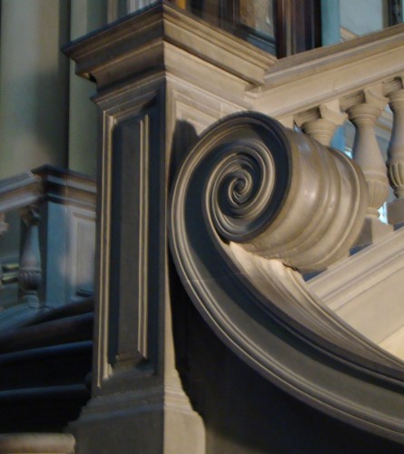 Detail on Michelangelo's Stairway