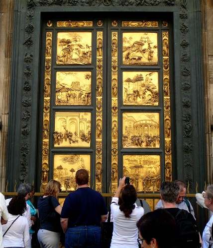 Replica of Doors of Paradise are just as popular now as the original in 1452