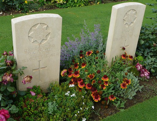 Commonwealth Beach Head Cemetery in Anzio