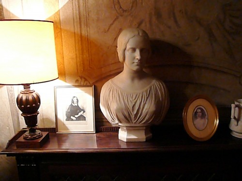 Corner of the study in Barrett Browning's apartment - Casa Guidi