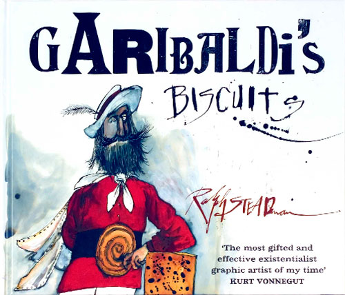 Garibaldi Biscuits by Artist Ralph Steadman