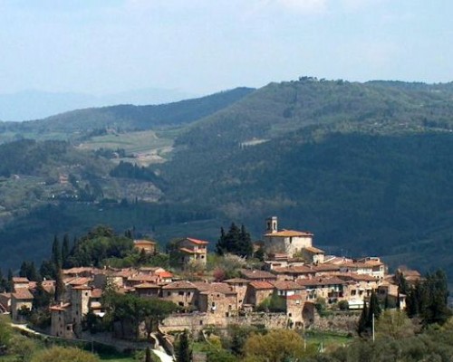 Montefioralle - one of the small hill towns of Tuscany