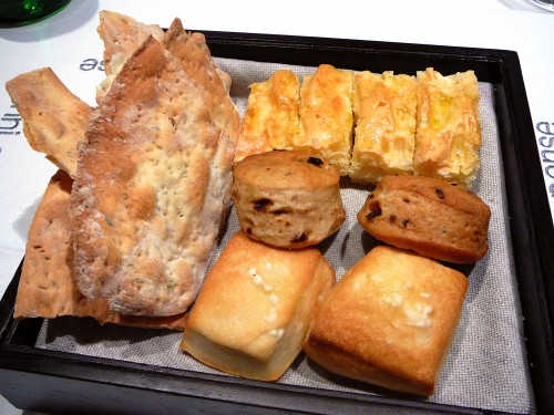 Ora d'Aria selection of breads