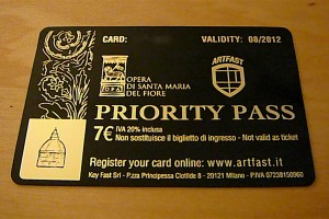 Priority Pass to skip the line at 5 locations in Piazza del Duomo