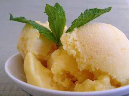 Mango sorbetto will be a favorite at the Sherbeth Festival