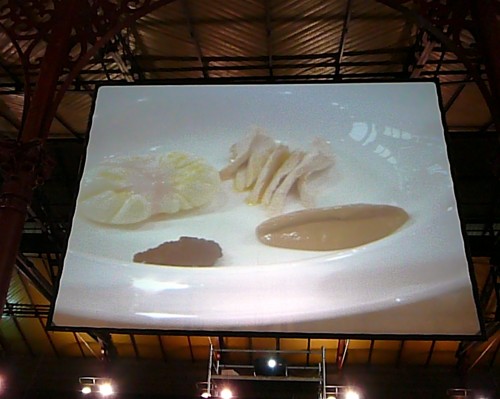 Stabile's dish before the broth and bread crumbs are added