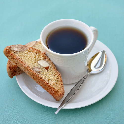 Biscotti and Coffe is a violation of the Italian Food Rule