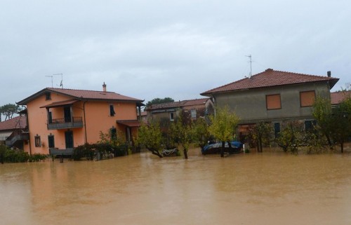 Near the northern Tuscan coast