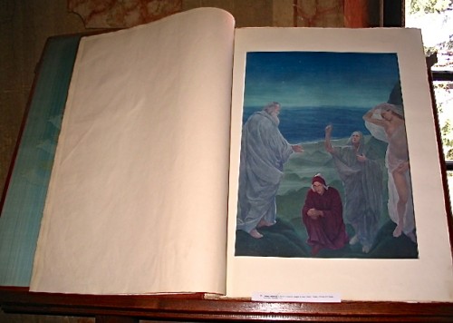 19th century copy of the Paradiso from Dante's Divine Comedy