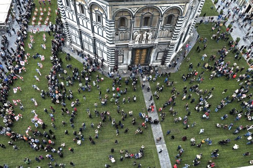 The grassy lawn, know as the Prato, was the hit of Florens 2010