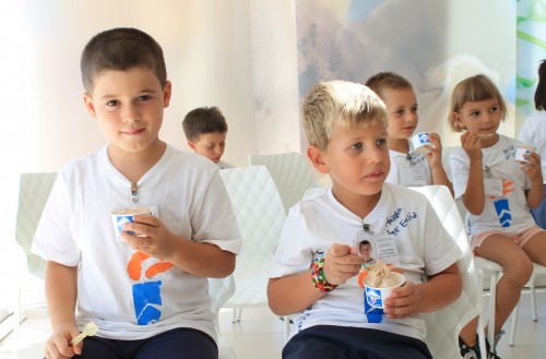 Learning labs at the Gelato Museum for children